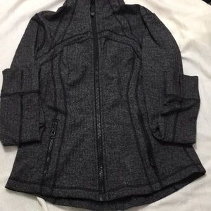 lululemon black and white define jacket